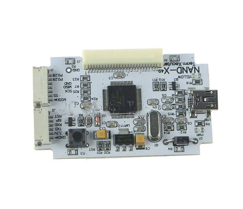Brush chip tool for cleaning electronic circuit boards and components