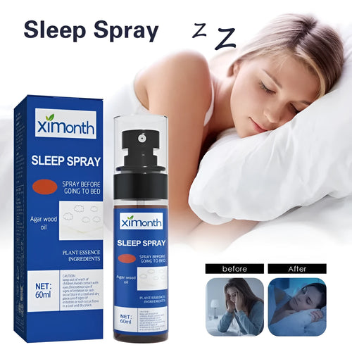 60ml aromatherapy sleep care spray bottle for stress relief and relaxation