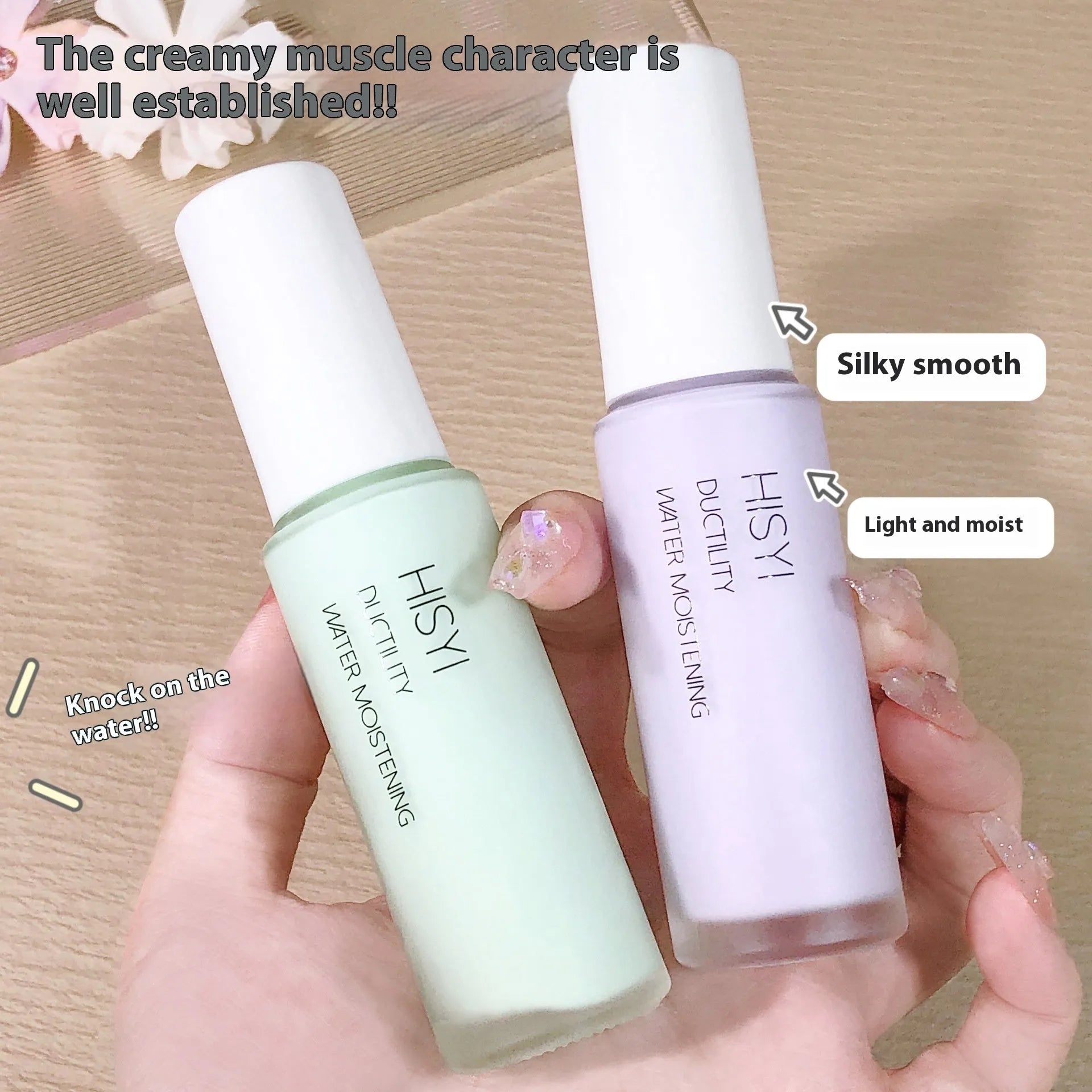 Silky clear brightening makeup primer in universal formula with 01, 02, 03 shade options