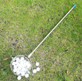 304 stainless steel golf ball picker with metal colour finish for retrieving practice balls.
