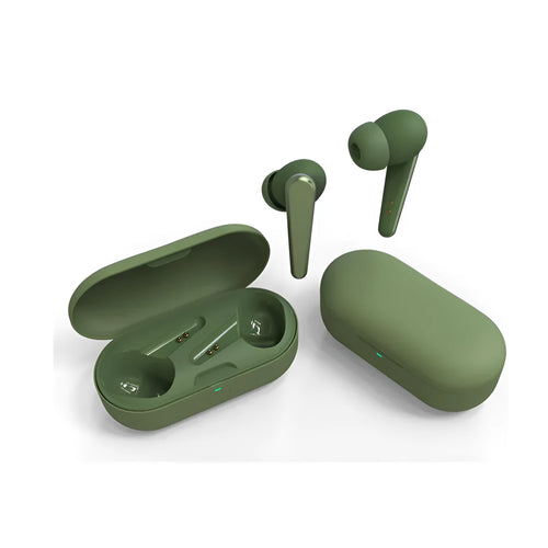 ANC wireless headphones in five colours with earplug design and Bluetooth 5.0