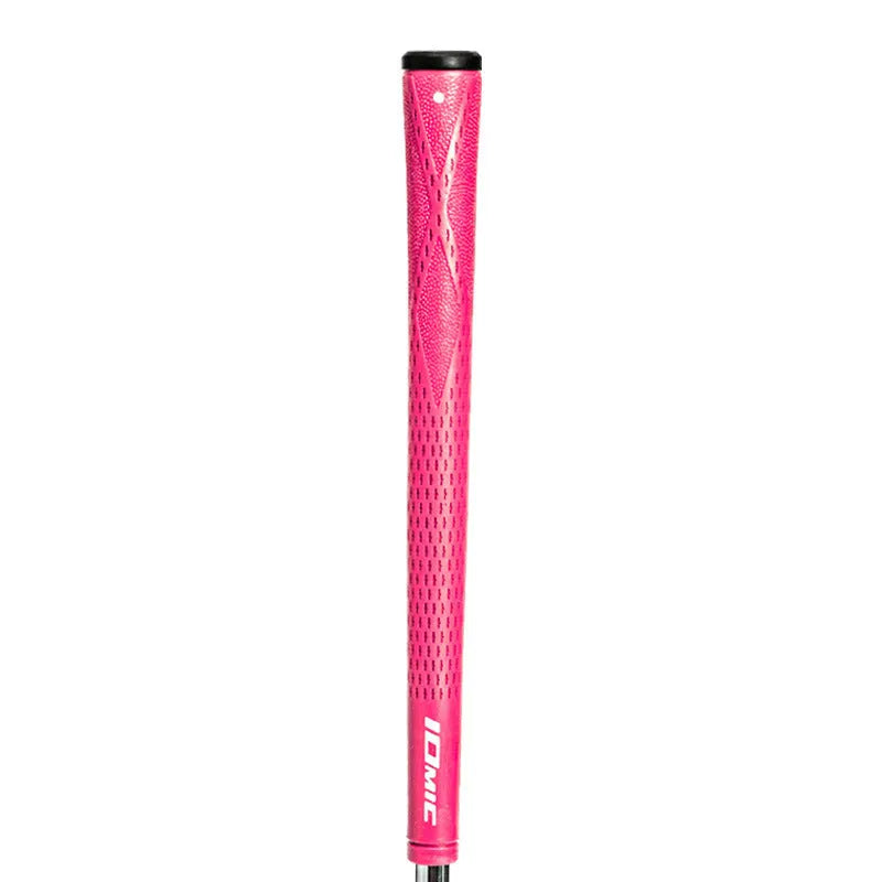 TPE golf club grip in multiple colour options including pink, red, blue, white and black combinations