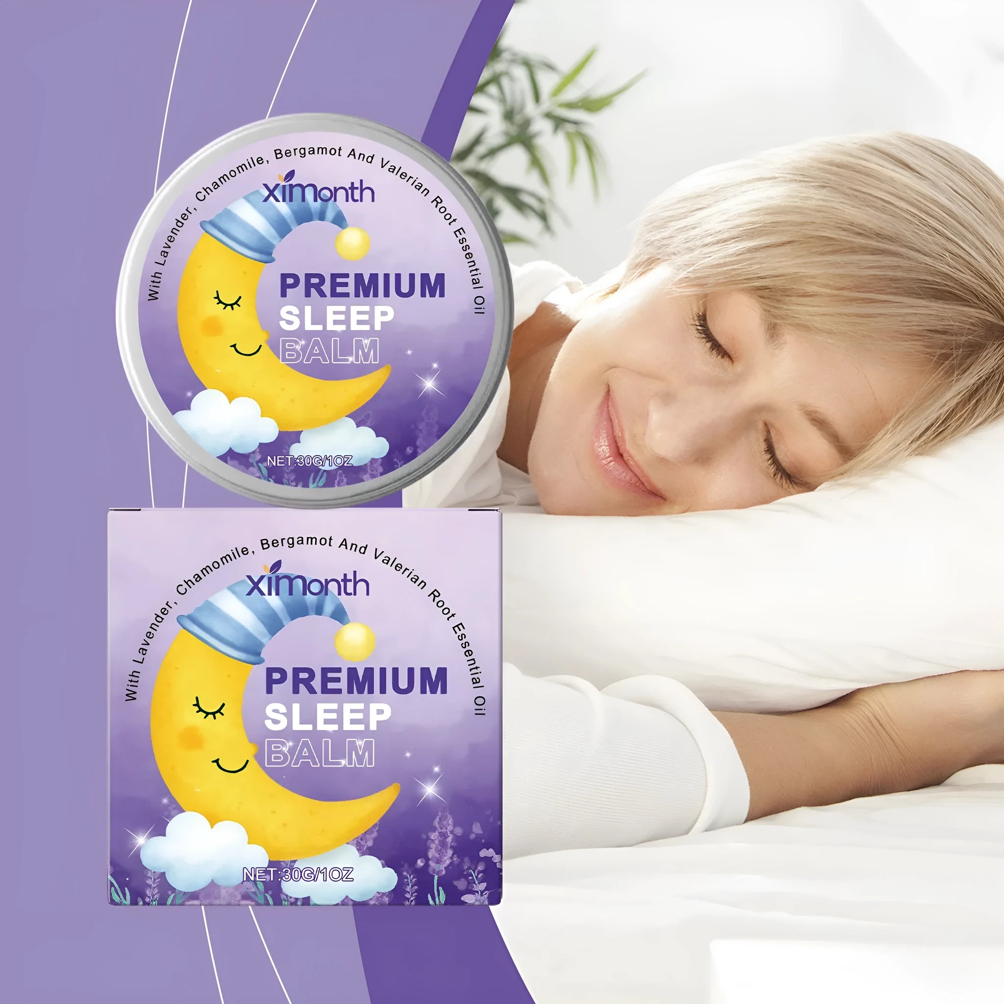 30g tube of gentle sleep cream with lavender oil and chamomile