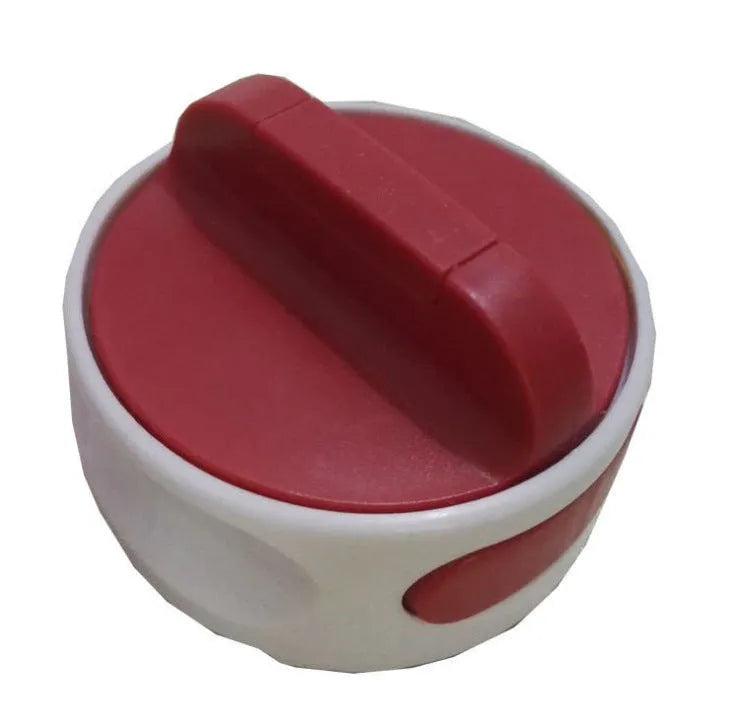 Stainless steel lid opener screw gadget 6.7x6.2x4.8 cm in green and red colour options for opening bottle caps