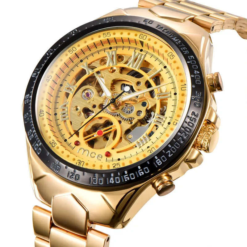 MCE men's mechanical watch with explosion-proof certification in multiple colour options