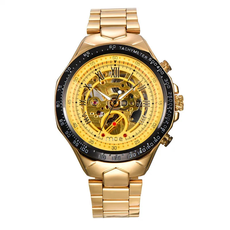 MCE men's mechanical watch with explosion-proof certification in multiple colour options