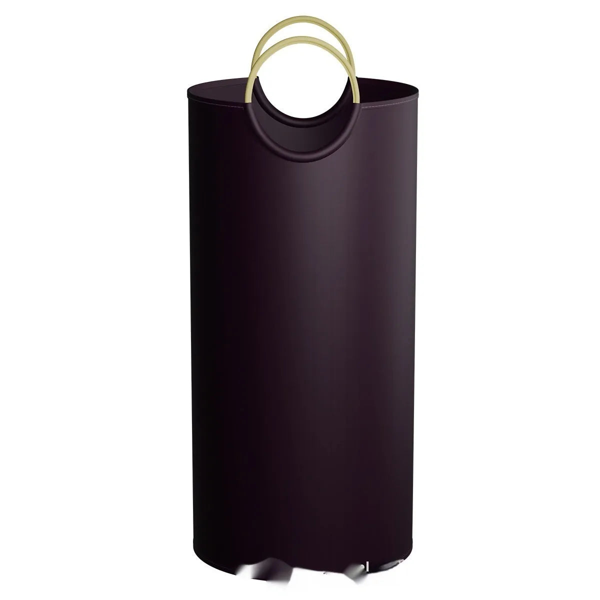 Round portable polypropylene trash can measuring 38cm diameter by 72cm height for outdoor events
