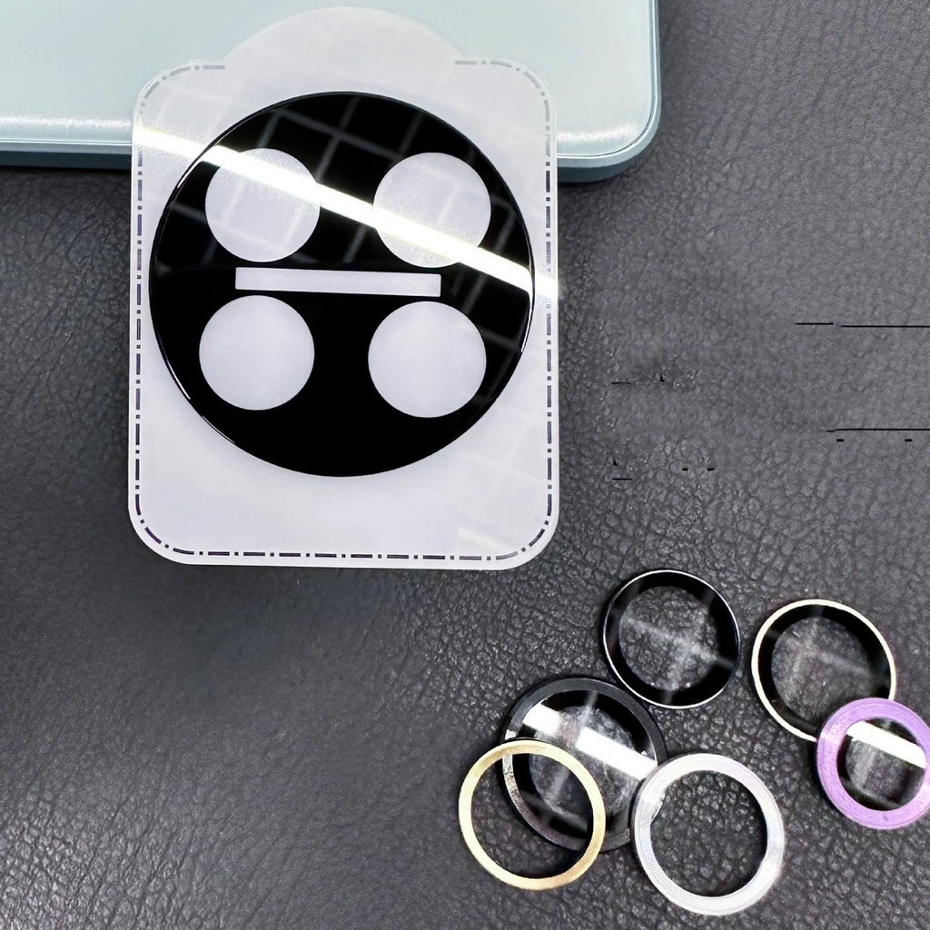 Tempered glass lens protector with black AR ring for OnePlus 12, Find N3, and OnePlus 11 smartphones