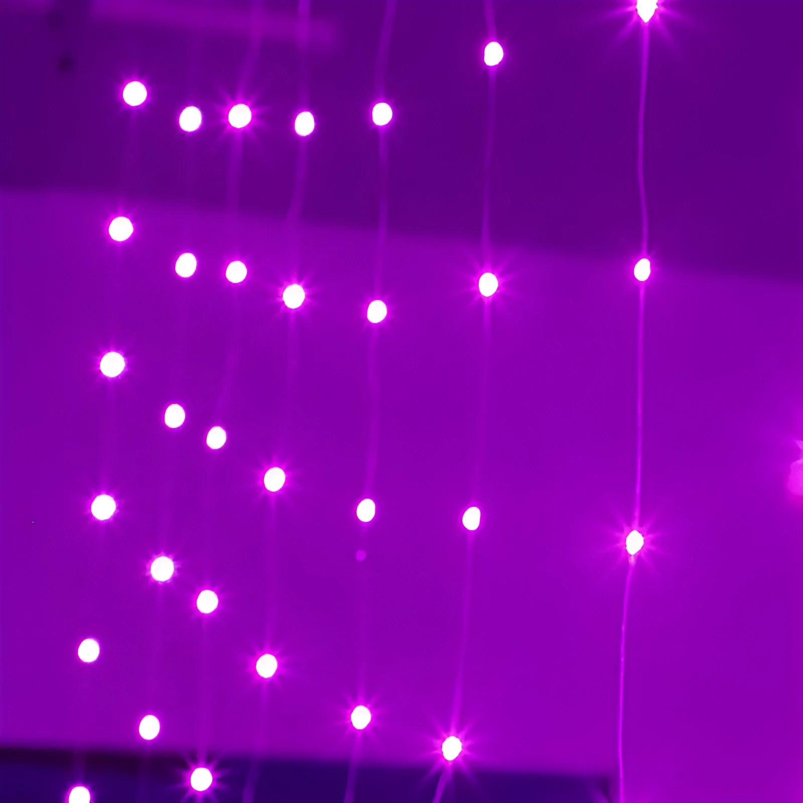 Copper curtain LED string lights with USB power supply for holiday decoration