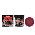 JAKEHOE 100g tin of metal polishing paste and a white sponge polishing pad on a grey background.
