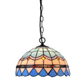 European retro Baroque style abstract chandelier made from coloured glaze, dimensions 36x36x26 cm.