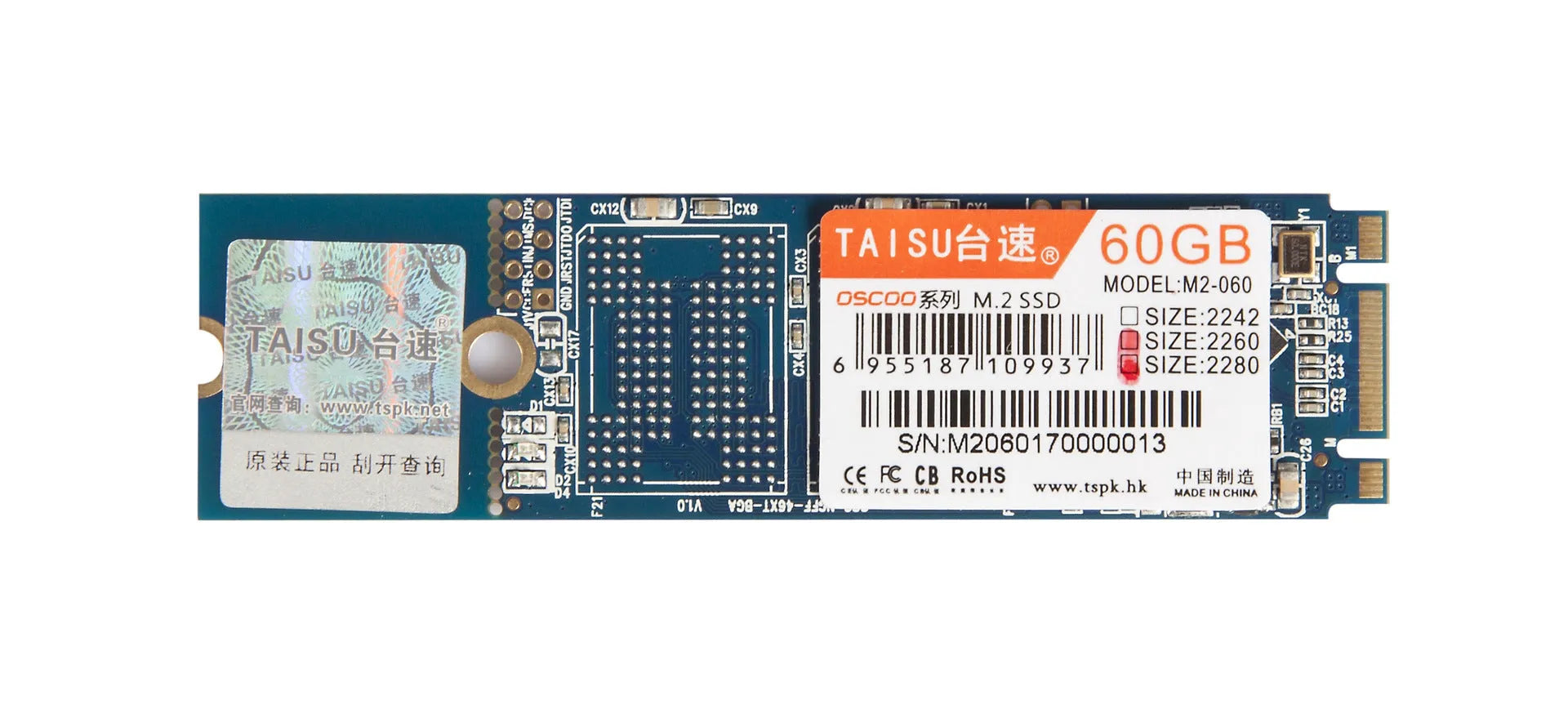 TAISU M.2 NGFF SSD 120GB 240GB 60GB SATA III 2242 2260 2280 internal solid state drive