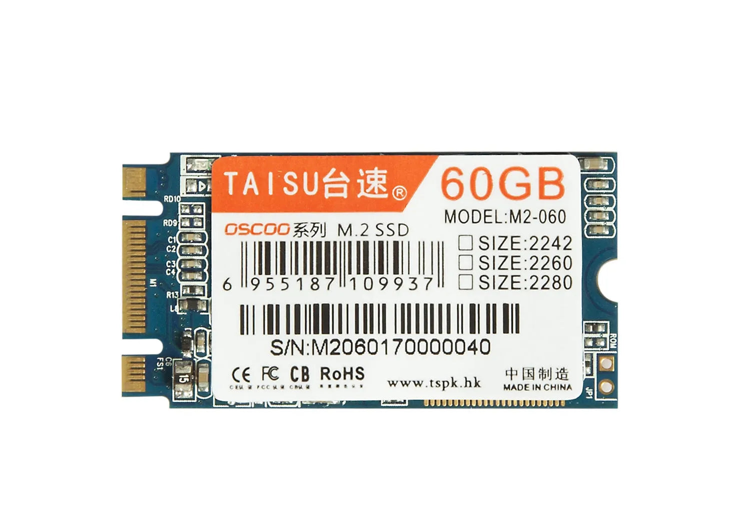 TAISU M.2 NGFF SSD 120GB 240GB 60GB SATA III 2242 2260 2280 internal solid state drive