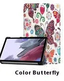 Lenovo Tab P12 tablet protective case in a choice of colours and patterns with a folded magnetic stand.