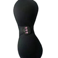 Black electric massage chest stickers with 3-key English control interface