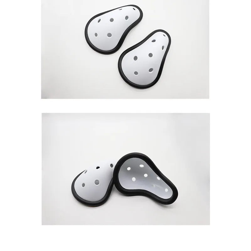 Rubber sports groin protector for adult and children, used for boxing, martial arts, rugby, and hockey.
