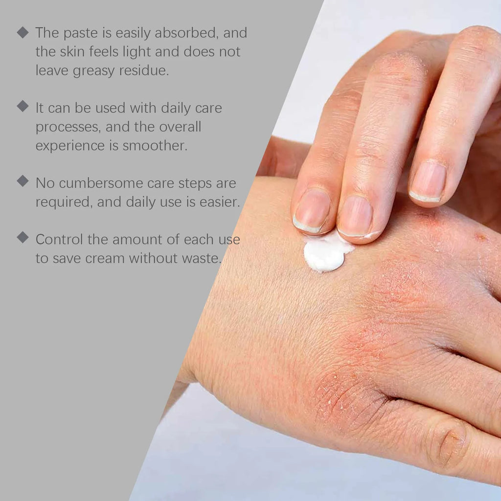 Skin neck cream gentle soothing 75g repair cream with Bifidobacterium and mint leaf in a white tube