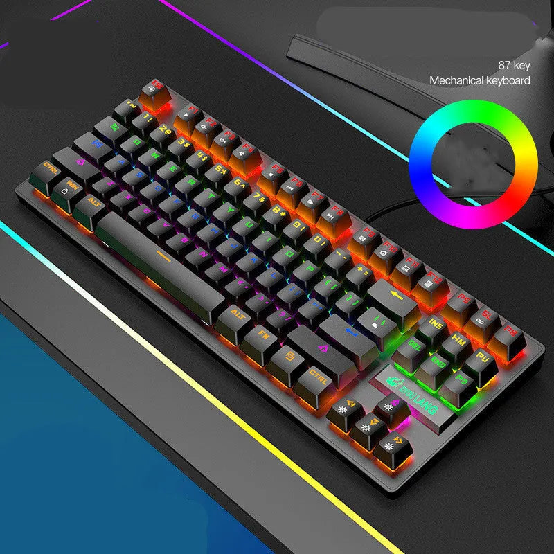 Mechanical gaming keyboard in ABS material with mechanical axis, available in multiple colours