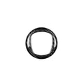Real carbon fibre steering wheel decorative trim sticker for 280mm car steering wheels in black and red colours