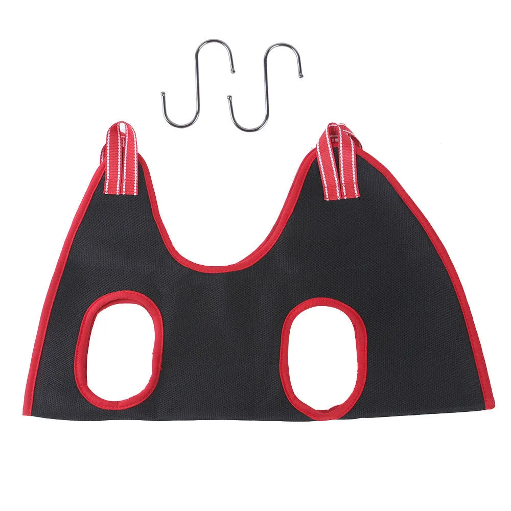 Pet grooming hammock restraint bag for cat and dog nail trimming in four sizes