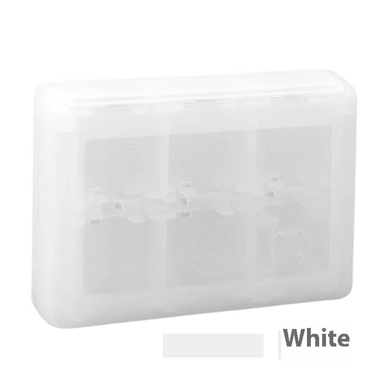 NDS 3DS game card storage box holding multiple game cartridges