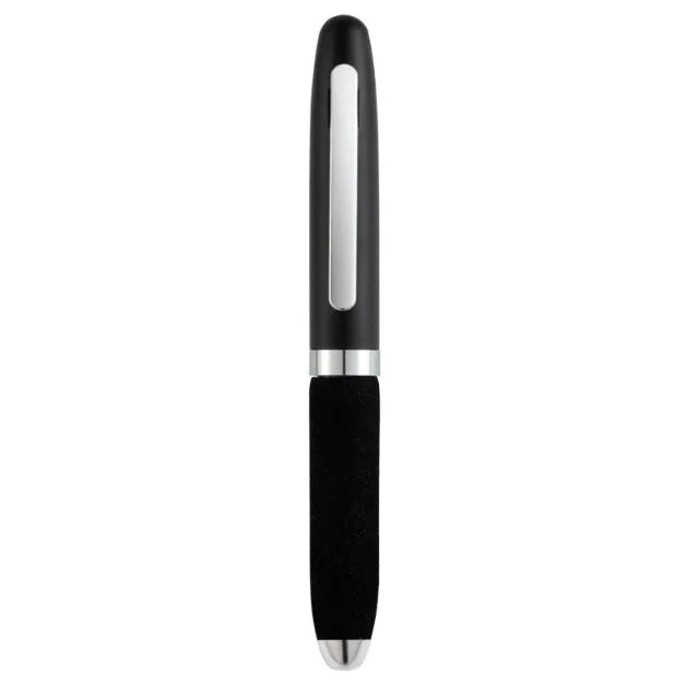 Metal cap ballpoint pen with 1.0mm tip shown in multiple ink colour options.