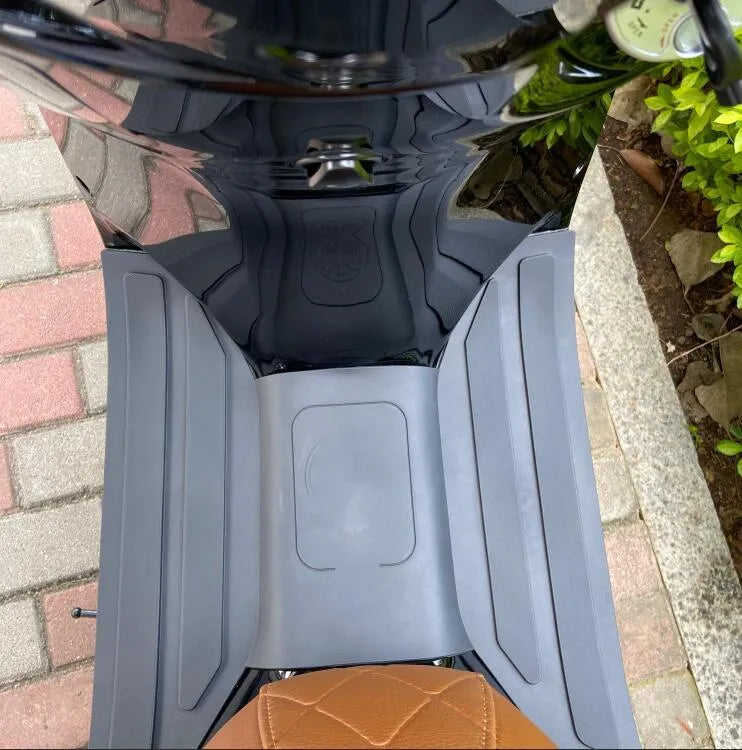 3D rubber motorcycle foot pad modification accessory for front foot positions