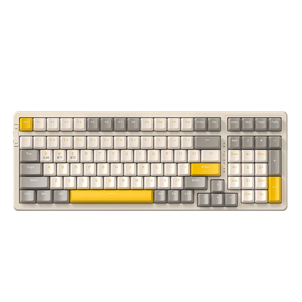 Free Wolf K96 Bluetooth dual-mode mechanical keyboard in one of four colour options with red switches