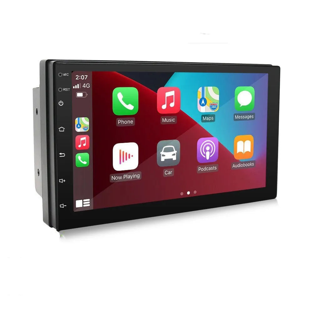 Universal black car navigation MP5 player with 7-inch screen for manual transmission vehicles