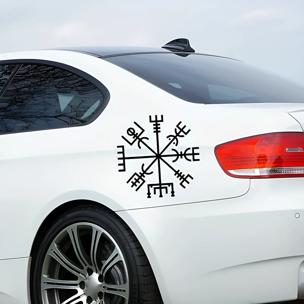 Vegetarian No Charm 13x13cm square vinyl car sticker for window decoration