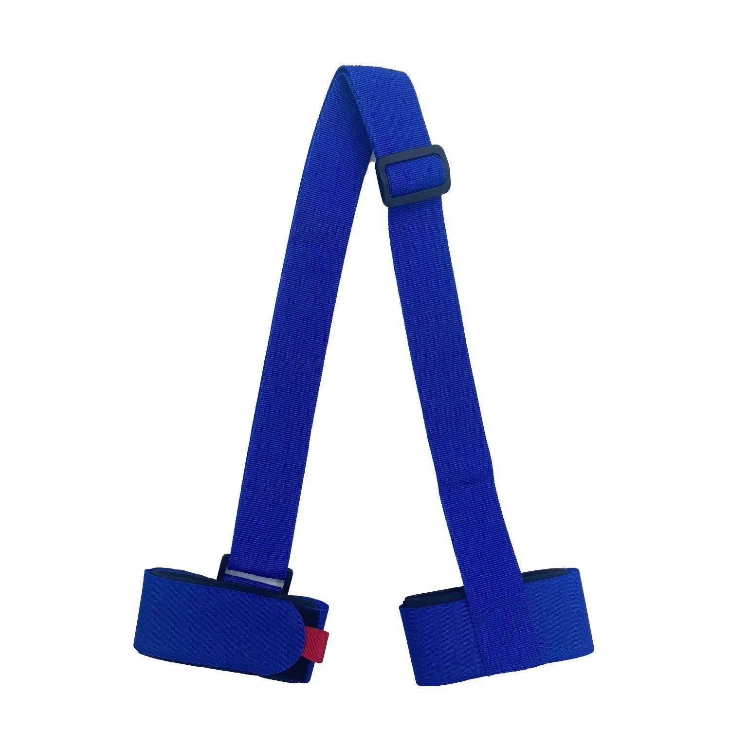 Adjustable hook and loop skiing bandage strap in nylon polyester blend