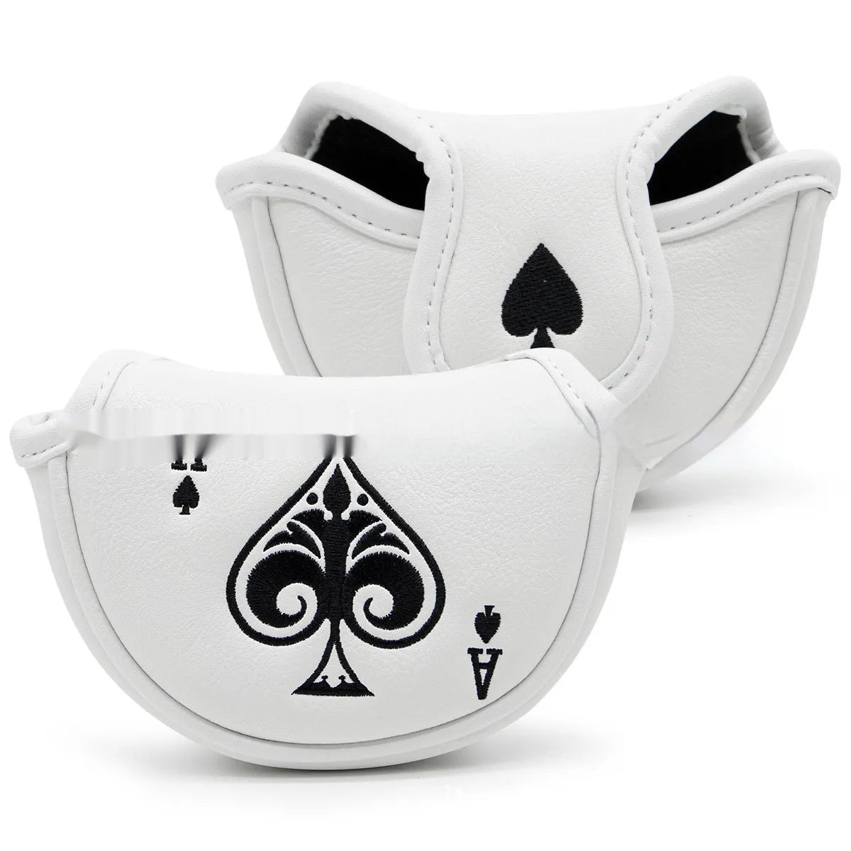 PU material golf putter head sleeve cover in one of three available colours.