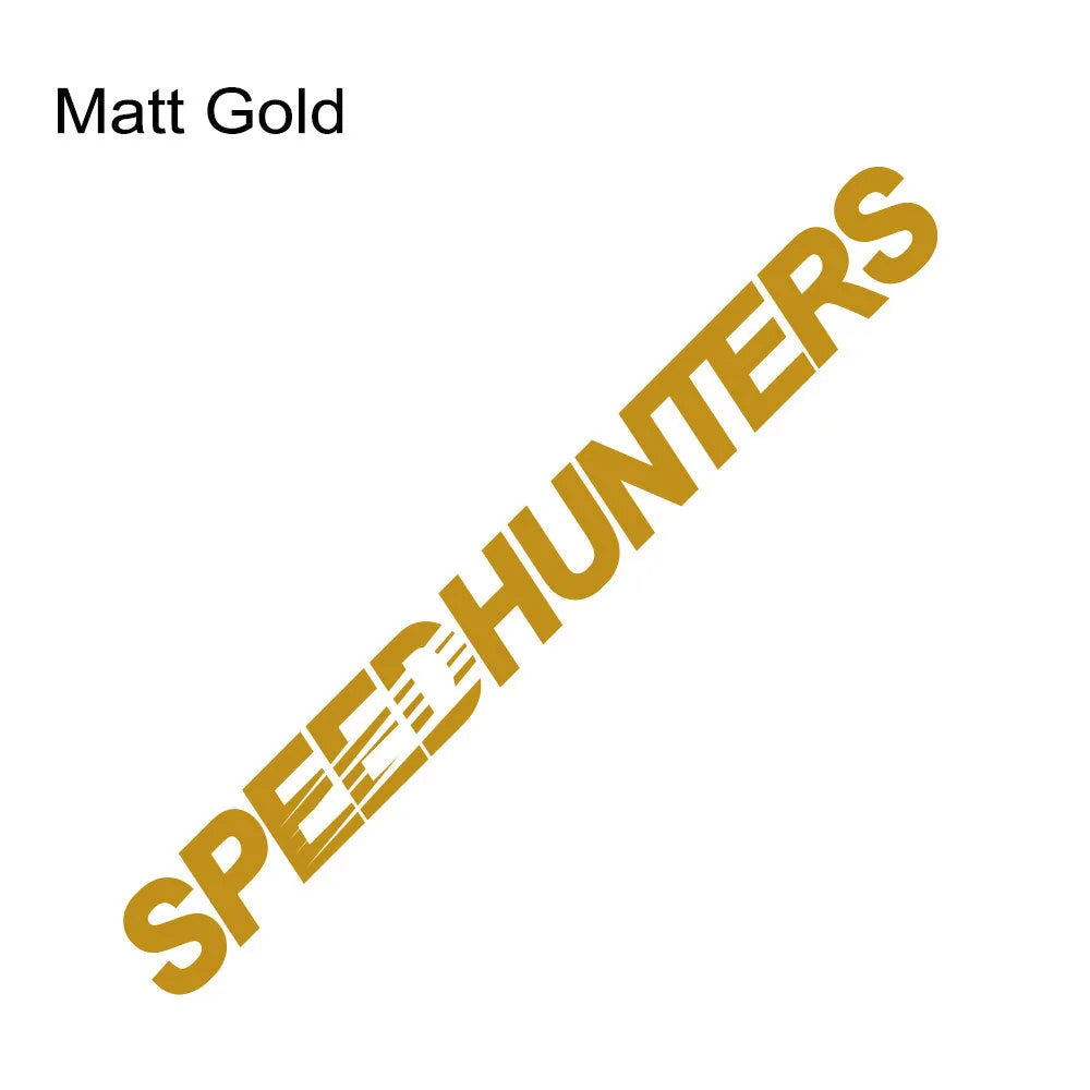 Speed Hunters 59x10cm reflective car vinyl sticker for rear vehicle application