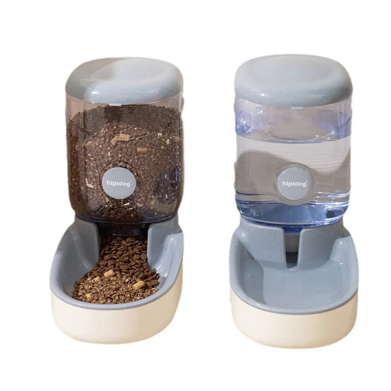 Large 3.8 litre automatic pet water fountain in blue for cats and dogs