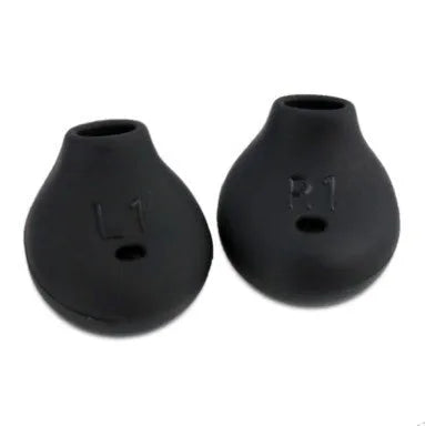 Black silicone earphone case for Samsung Galaxy S6 Edge models G9200 G9250 G920A