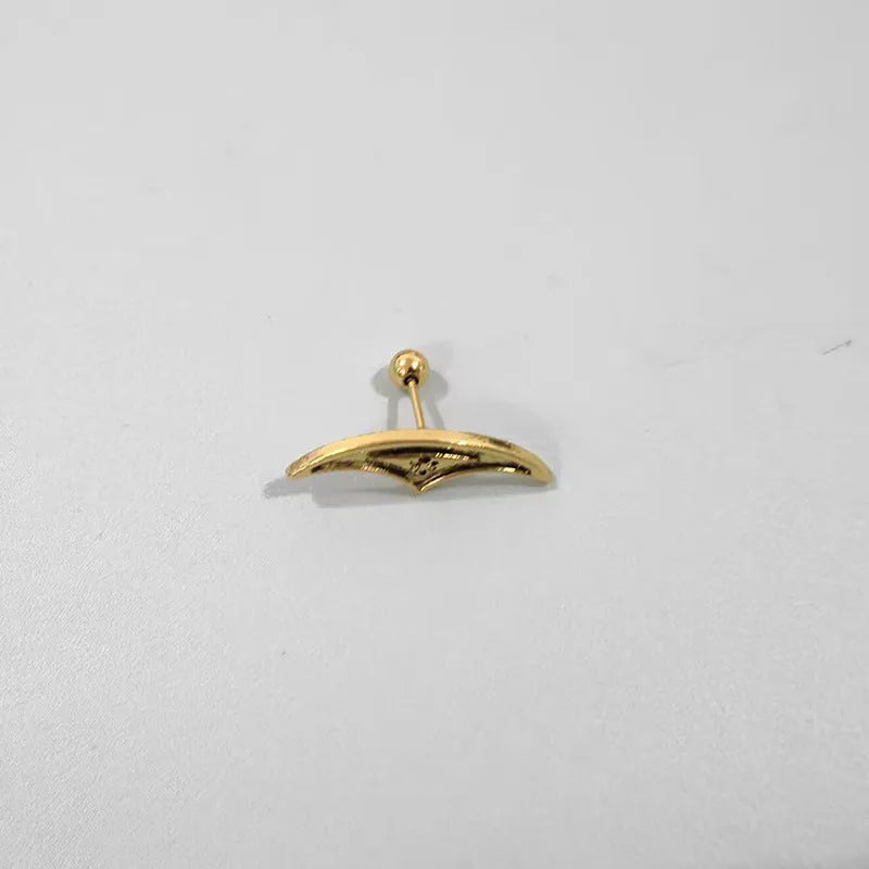 Spider web pattern stud earrings in electroplated gold and silver metal finishes