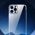 Transparent silicone rubber phone case for iPhone models showing couple design elements