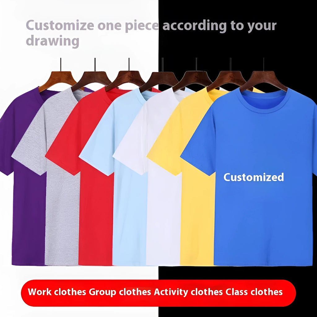 Cotton men's loose fit t-shirt in multiple colours with short sleeves and printed design