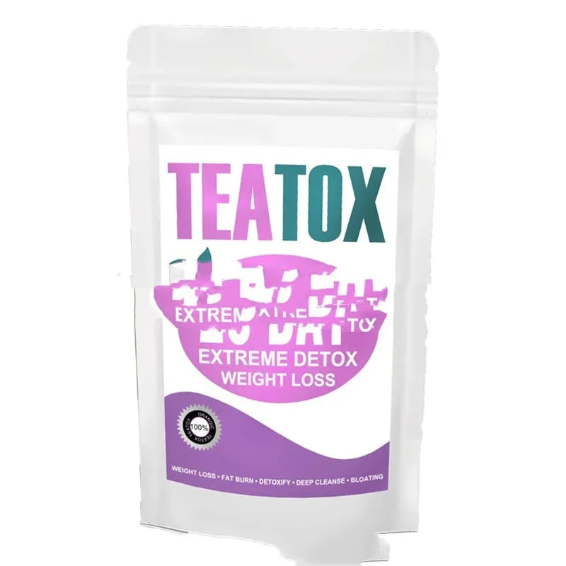 28 day herbal tea collection with 16 varieties including slimming, detox and whitening blends for women