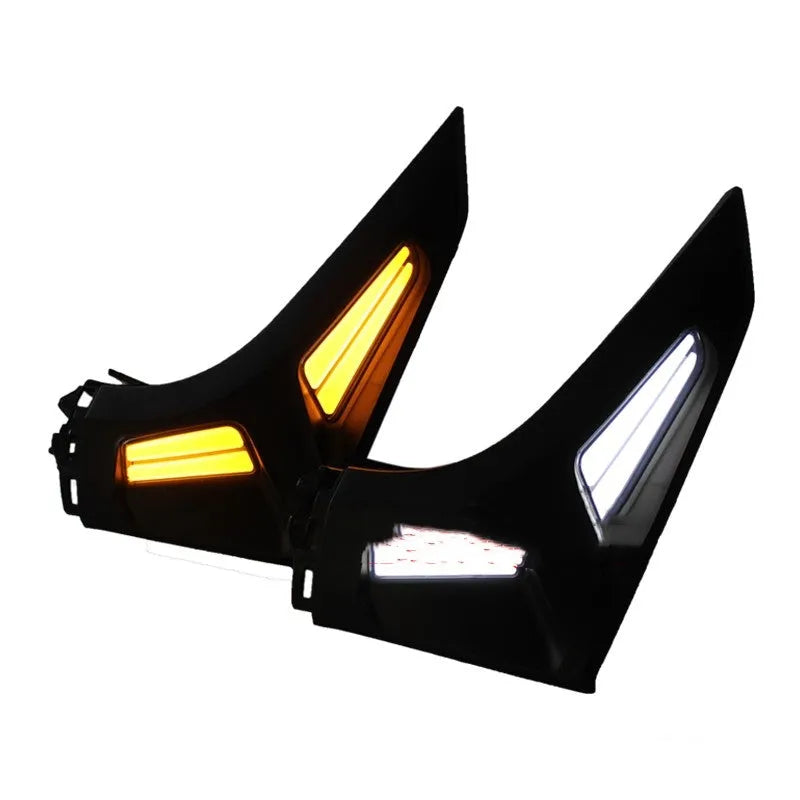 LED turn signal light for Yamaha NMAX155 scooter in plastic housing
