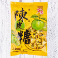 Guava plum tangerine hard candy assortment bag with three fruit flavours totalling 1055g