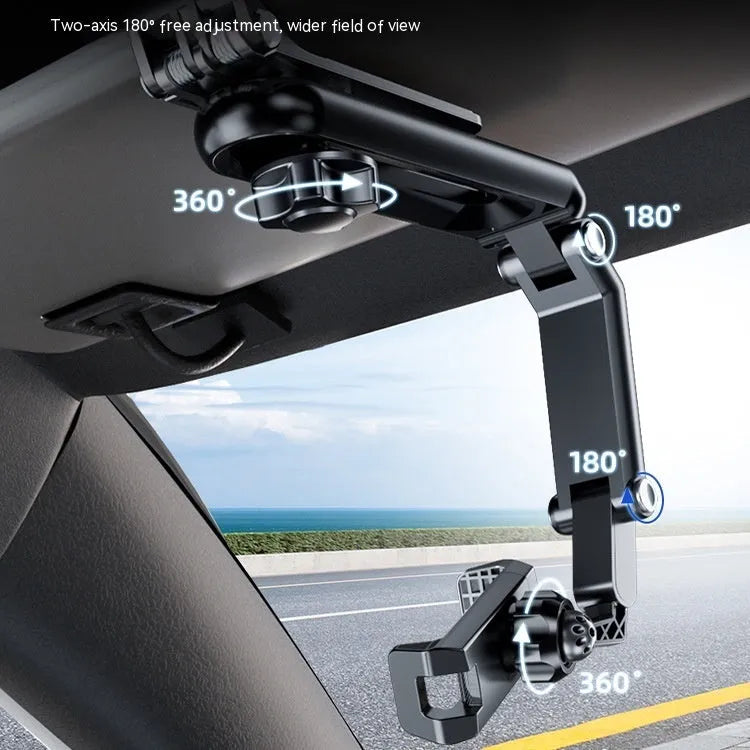 Car mobile phone bracket with one clip stable design in black and green colours