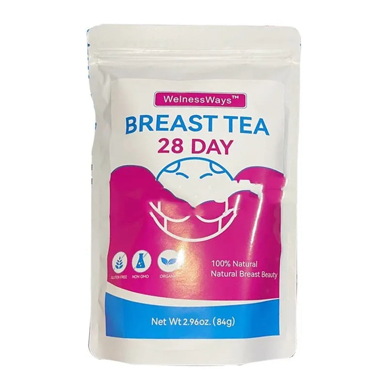 28 day herbal tea collection with 16 varieties including slimming, detox and whitening blends for women