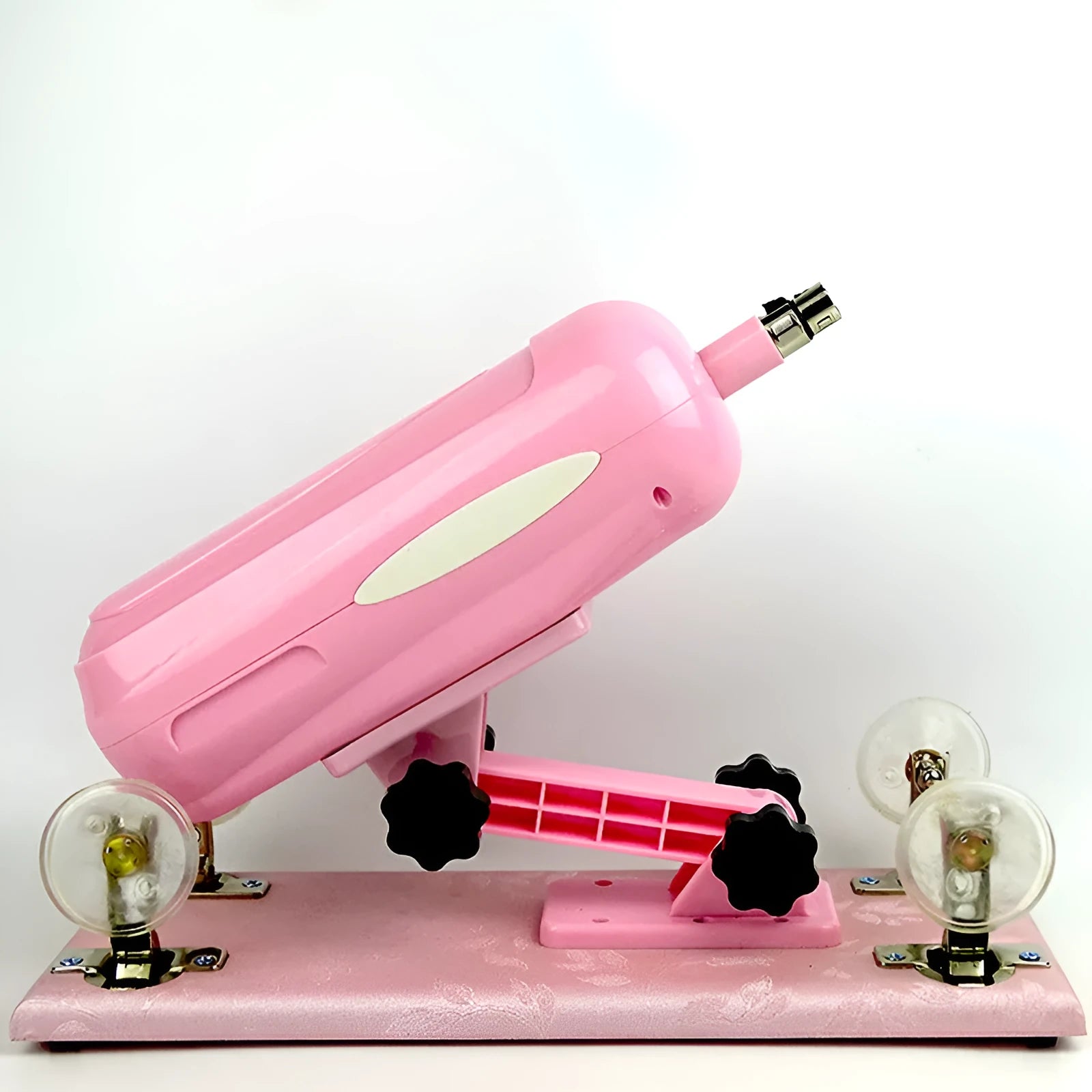 Bobb automatic telescopic thrusting sex tool in purple, black or pink colours