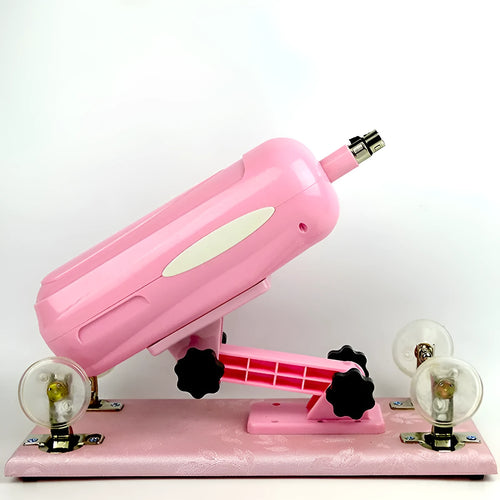 Bobb automatic telescopic thrusting sex tool in purple, black or pink colours