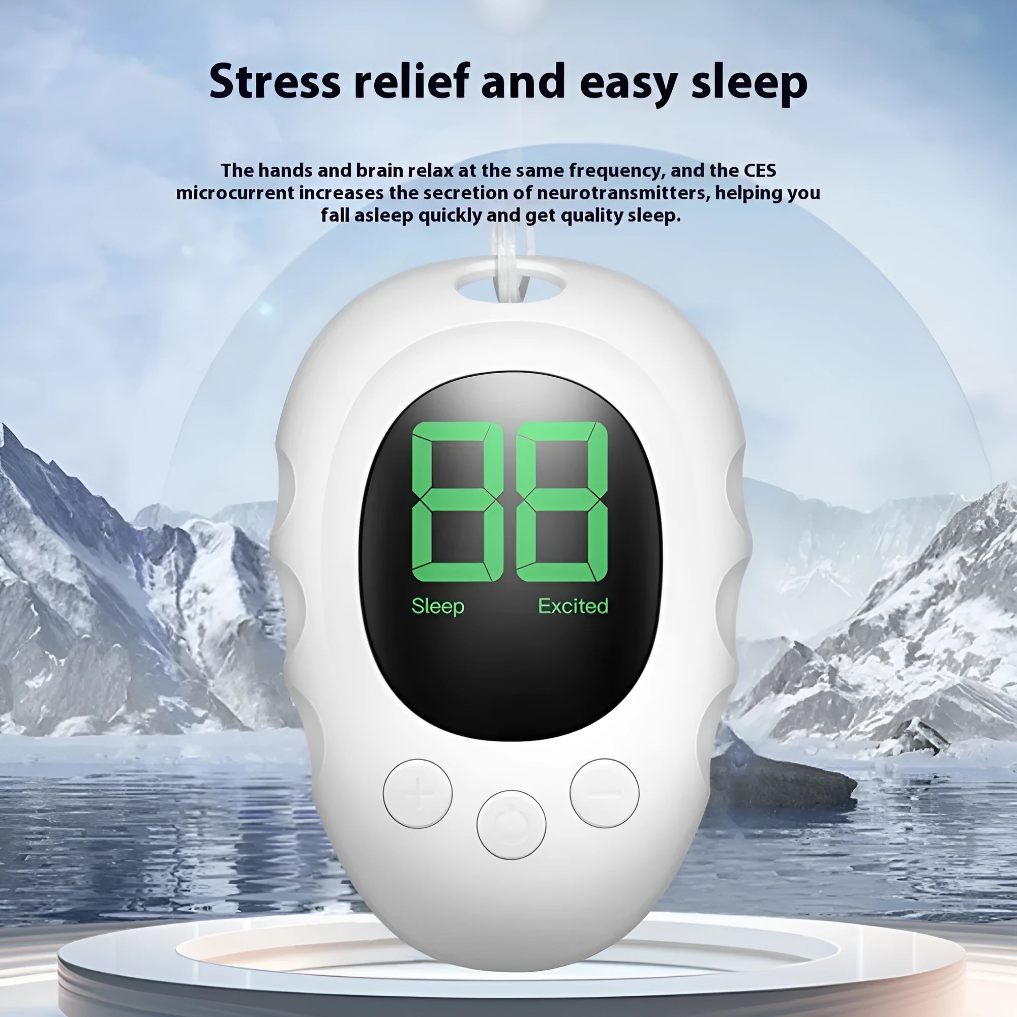 Silicone sleep monitor hand grip in black, white and green colour options with charging cable