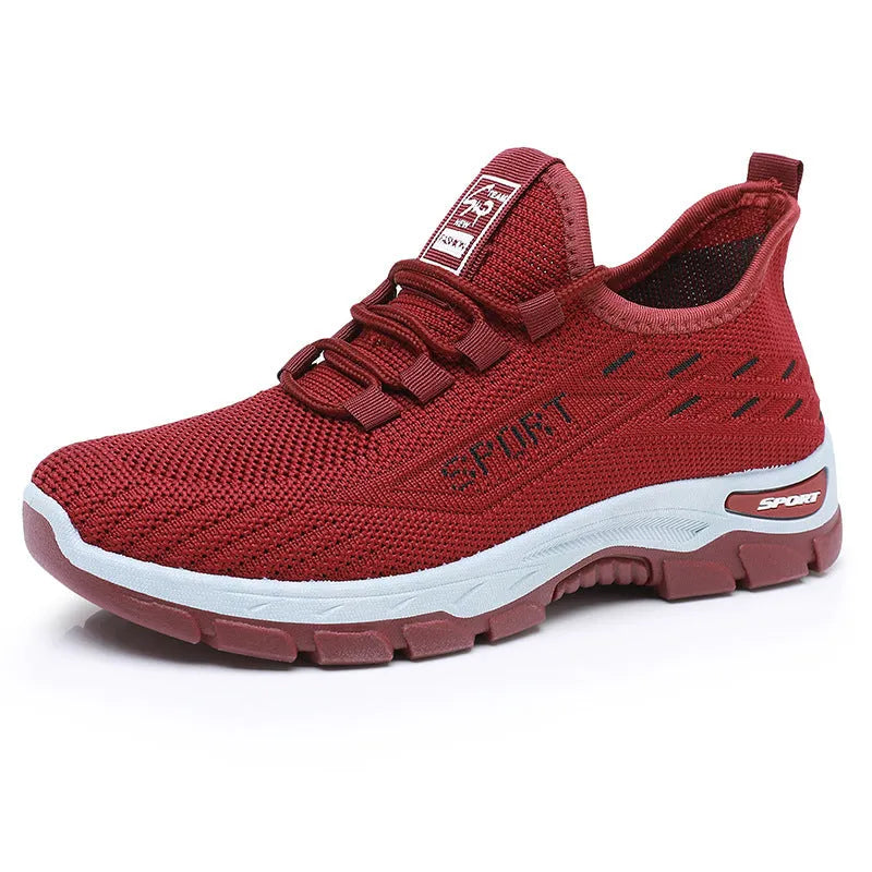 Casual sneakers with low-top design and round toe in various colours for men and women