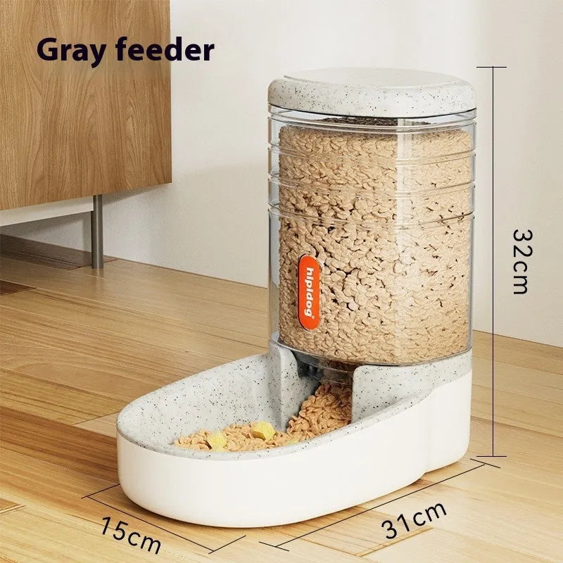 Large 3.8 litre automatic pet water fountain in blue for cats and dogs