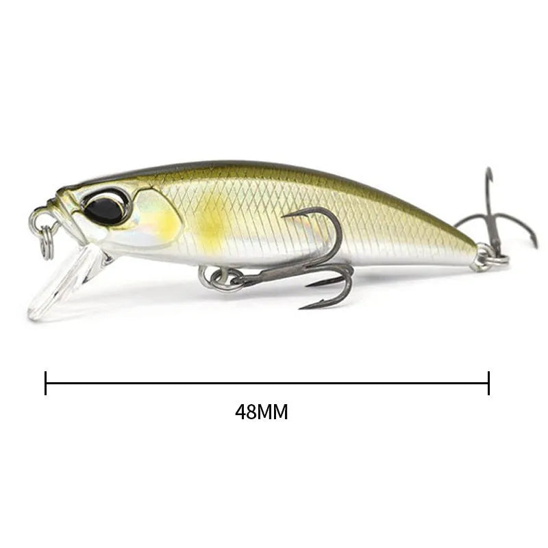 48mm Japanese mino fishing lure for Mandarin Fish and Snakehead fishing