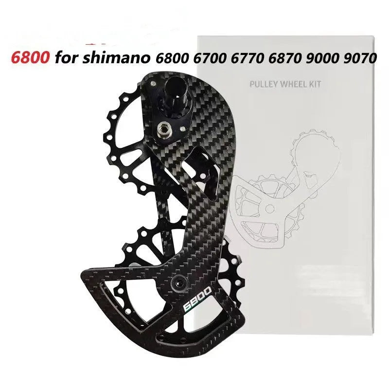 LTWOO 105 rear derailleur jockey pulley with 13T upper and 18T lower guide wheels for Shimano groupsets